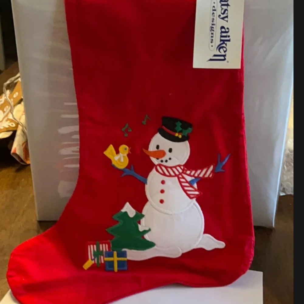 Patsy Aiken Vintage Christmas Stocking